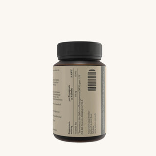 Natura Nova Vital essentia Nahrungsergaenzung Dose Seitenansicht mit Nährwerttabelle