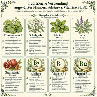 Traditionelle Verwendung der Inhaltsstoffe von Zyklus essentia